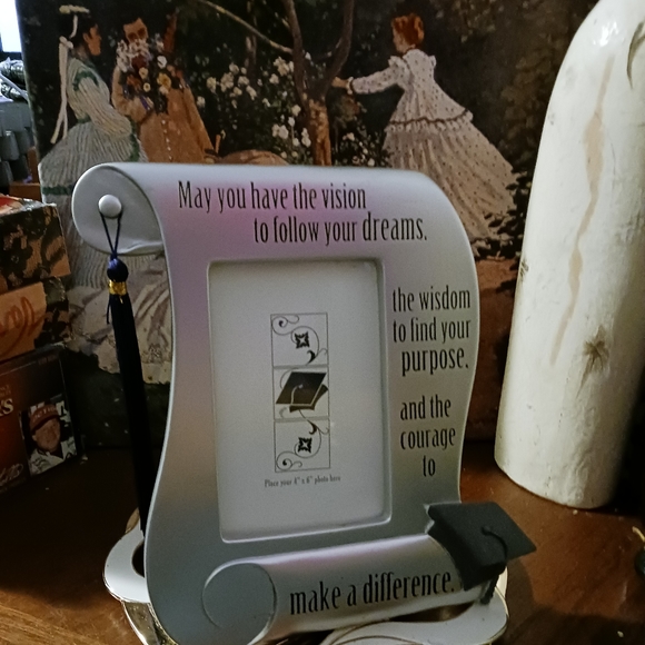 🏞New! Abbey Press Graduation Frame🏖 Vision,Dreams,Wisdom,Purpose,Courage. - Picture 10 of 11